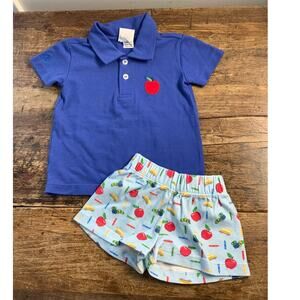 Lullaby Set Boys 2pc Apple set size 18mo